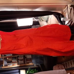 Boden a line red dress, size 16